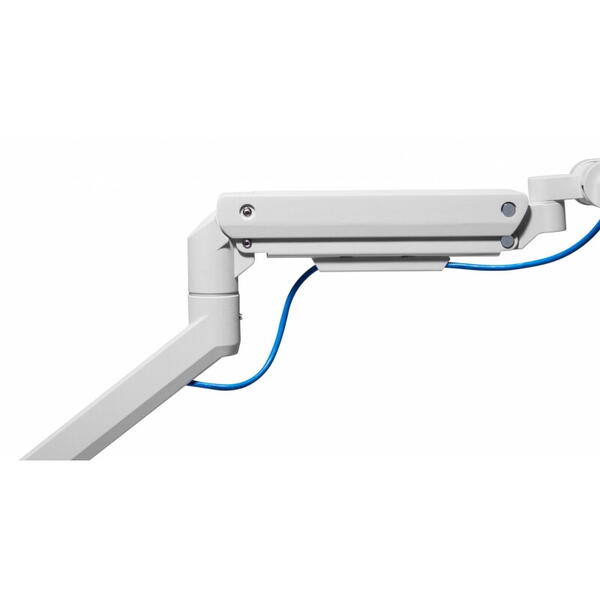 Suport monitor Serioux MM69-C012, compatibilitate  dimensiune ecran 17"-49", greutate maximă suportata: (per ecran): 2~20 kg,  VESA: 75x75, 100x100, inclinare: +50°~-20°, pivotare: +90°~-90°, rotația ecranului: + 180°~-180°, instalare: clemă, grommet, gro