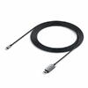 Satechi USB-C To HDMI 2.1 8K Cable (Mac Devices up to 4K/60Hz, 8K/60Hz, 4K 60Hz/120Hz, 2K/ 40Hz, 1080P/500Hz,  Dynamic HDR10+  HDCP 1.4 & HDCP 2.3) - Space Grey