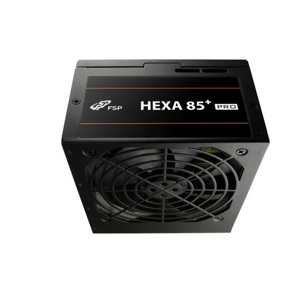 Sursa FORTRON HEXA 85+ PRO ATX 550W 80 PLUS Bronze (85% at typical load), Active PFC, Frecventa Input 50-60 Hz Protectie OCP, OVP, SCP, OPP