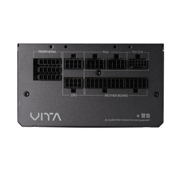 Sursa FORTRON VITA-1000GM ATX12V V3.1 1000W 80 PLUS Gold (90% at typical load), Modulara, Active >0.9, Frecventa Input 50-60 Hz Protectie OCP, OVP, SCP, OPP, UVP, OTP