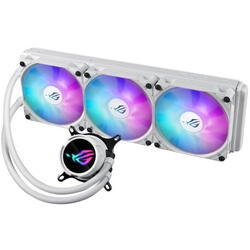 Cooler procesor cu lichid ASUS ROG STRIX LC III 360 iluminare aRGB alb