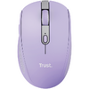 Mouse Trust Ozaa compact, rezolutie maxima 3200 DPI, interfata USB-A, USB-C, mov