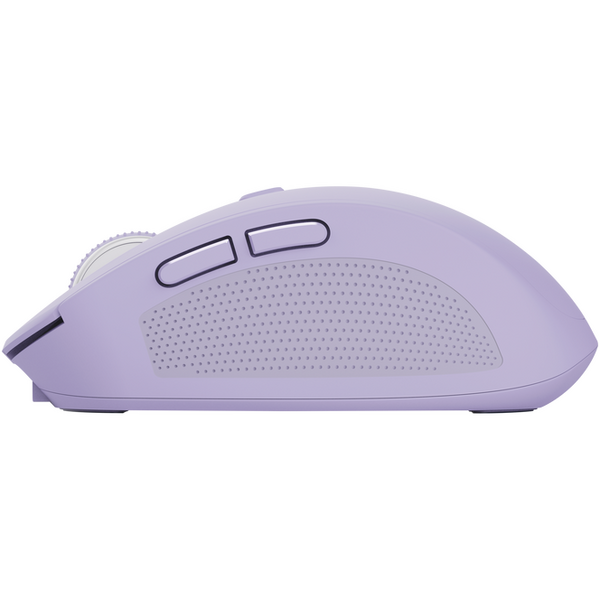 Mouse Trust Ozaa compact, rezolutie maxima 3200 DPI, interfata USB-A, USB-C, mov