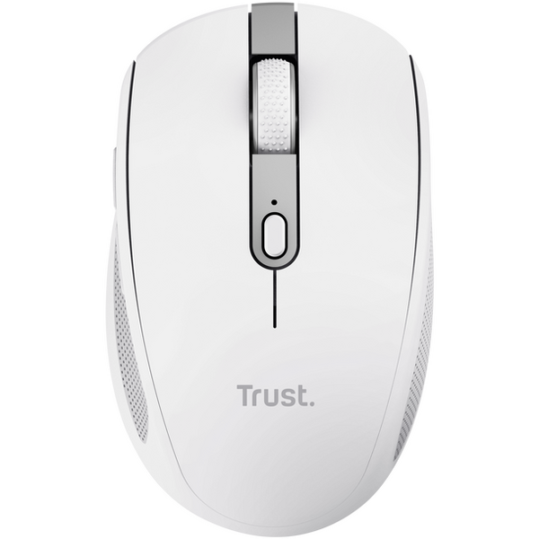 Mouse Trust Ozaa compact, rezolutie maxima 3200 DPI, interfata USB-A, USB-C, alb