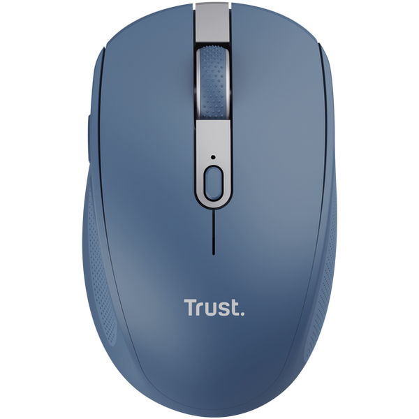 Mouse Trust Ozaa compact, rezolutie maxima 3200 DPI, interfata USB-A, USB-C, albastru