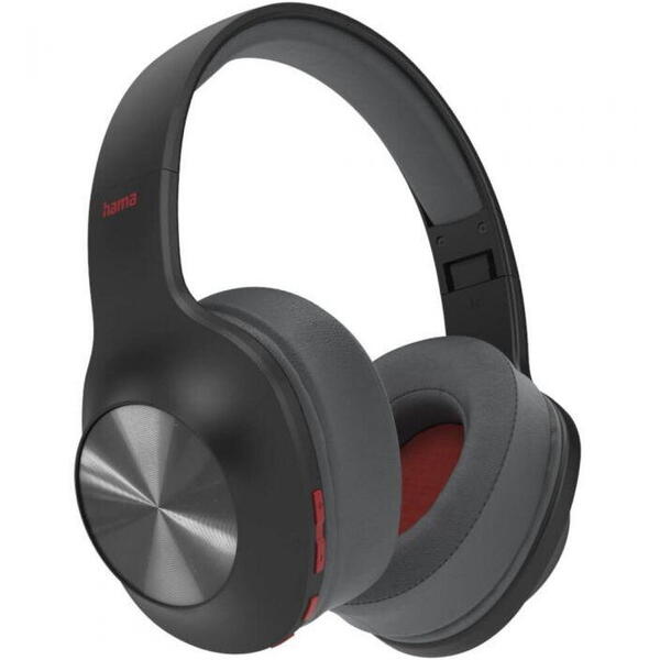 Casti Hama Spirit Calypso BT, raspuns frecventa 20 - 20000 Hz, impedanta iesire 32 Ω, negru