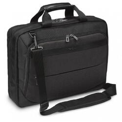 Geanta laptop Targus CitySmart, pentru laptopuri de 15.6" sau mai mici, material poliester, dimensiuni: 41 x 9 x 37 cm, dimensiune compartiment laptop: 38.7 x 2.5 x 26.5 cm, greutate 0.83 kg, negru
