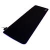 Mousepad Spacer RGB gaming, cauciuc si material textil, 900 x 300 x 3 mm, 1.8 m lungime cablu, 13 moduri de iluminare, statice si dinamice, negru/rgb