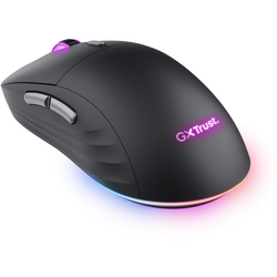 Mouse Trust GXT980 REDEX wireless, USB 2.0, rezolutie maxima 10000 DPI, 6 butoane, iluminare full RGB , negru