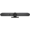 Sistem videoconferinta Logitech Rally Bar, Ultra-HD 4K, zoom optic 5x, microfoane beamforming, certificata Zoom & Microsoft Teams, Graphite