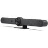 Sistem videoconferinta Logitech Rally Bar, Ultra-HD 4K, zoom optic 5x, microfoane beamforming, certificata Zoom & Microsoft Teams, Graphite