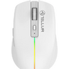 Mouse wireless Tellur Silent Click, interfata USB, rezolutie 1600 DPI, 6 butoane, alb