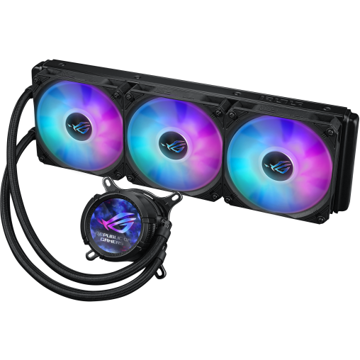 Cooler CPU ASUS ROG Strix LC III 360 ARGB Copper, 800-2800 RPM, 12V DC, 4W, 0.3A, Intel LGA 1700, 115x, 1200, AMD AM5, AM4