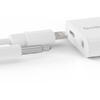 Belkin ROCKSTAR 3.5 mm Audio + Charge Adapter - White