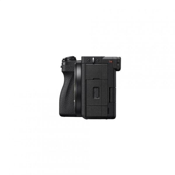 Aparat foto mirrorless Sony A6700, APS-C, 26MP, 4K, AI, Stabilizare 5 axe, Negru