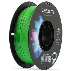 CREALITY CR-TPU 3D Printer Filament, Green, 1kg, elastic,rezistent UV, Printing temperature: 210-240, Filament diameter: 1.75mm, Size of filament wheel: Diameter 200mm, height 66mm, hole diameter 56mm. Utilizare: pana la 6 luni de la deschiderea ambalajul