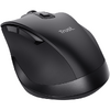 Mouse Trust Fyda ergonomic, reincarcabil, wireless RF 2.4GHz, USB2.0, 6 butoane, rezolutie 2400 DPI, negru