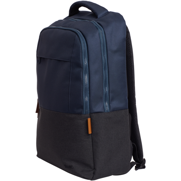 Ghiozdan laptop Trust Lisboa pentru laptop-uri cu diagonala de 16", material POM, RPET Polyester, RPET twill polyester, volum 23 L, albastru