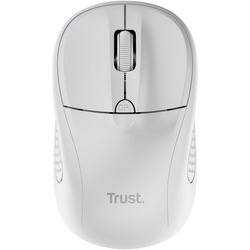 Mouse Trust Wireless Optical rezolutie maxima 1600 DPI, 4 butoane, 2 baterii tip AAA, alb