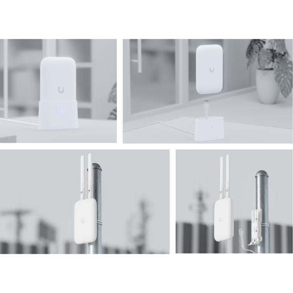UBIQUITI Incredibly compact, indoor/outdoor AP wi