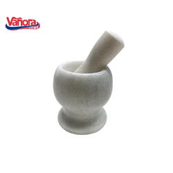 VANORA MOJAR CU PISTIL DIN MARMURA, DIA 9.5 CM