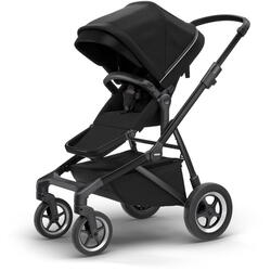 Carucior Thule SLEEK Cadru Negru si Copertina Neagra