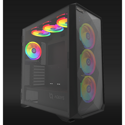 Carcasa AQIRYS Arcturus Pro 2.0, Tempered Glass Expansion Slots 7, preinstalled fans 1x 120mm 3x140mm