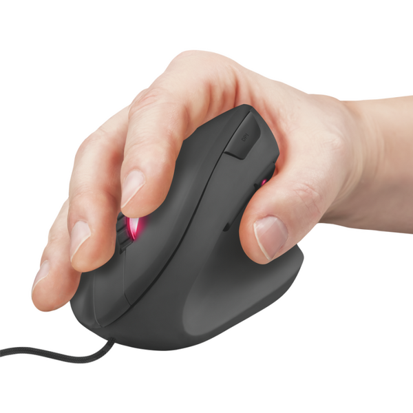 Mouse Trust GXT 144 REXX 10000 DPI, negru