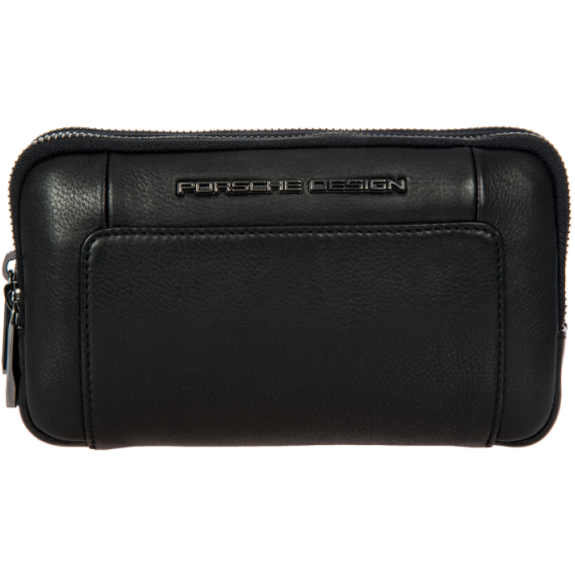 Pouch Travel din Piele Porsche Design Roadster (negru)