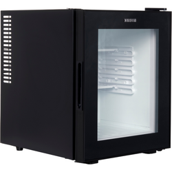 Minibar cu usa din sticla 35L Corby Eton (negru)