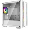 Carcasa Deepcool CC360 alba iluminare aRGB