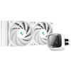 Cooler procesor cu lichid Deepcool LS520 alb iluminare aRGB