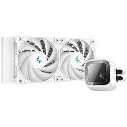 Cooler procesor cu lichid Deepcool LS520 alb iluminare aRGB