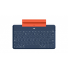 Logitech Keys-To-Go Classic Keyboard with iPhone Stand - Blue - US