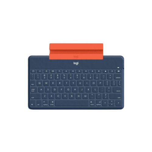 Logitech Keys-To-Go Classic Keyboard with iPhone Stand - Blue - US