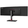 Monitor Lenovo ThinkVision P49w-30, 49'' IPS, DQHD (5120x1440), Anti- glare, 32:9, Curvature: 3800R, Brightness: 350 nits, Contrast ratio: 2000:1, Refresh Rate: 60Hz, Response time: 4 ms (Extreme mode) / 6 ms (Typical mode), Dot / Pixel Per Inch: 109 dpi,