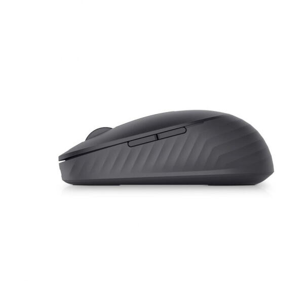 Dell Premier Rechargeable Mouse - MS900, Color: Graphite,  Connectivity: Wireless, Interface: 2.4 GHz, Bluetooth 5.1, Buttons: 7 (3 programmable), Movement Resolution: Adjustable from 800 to 8000 at increments of 200, Features: Vertical and horizontal scr