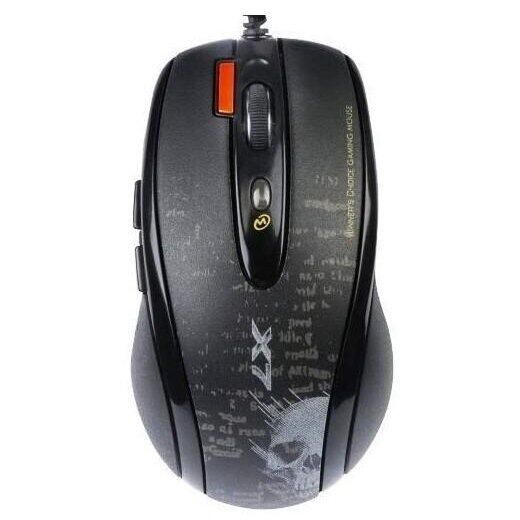 MOUSE A4tech F5-BK Bloody gaming, cu fir, USB, 3000 dpi, negru