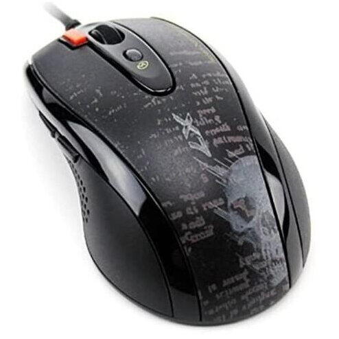 MOUSE A4tech F5-BK Bloody gaming, cu fir, USB, 3000 dpi, negru