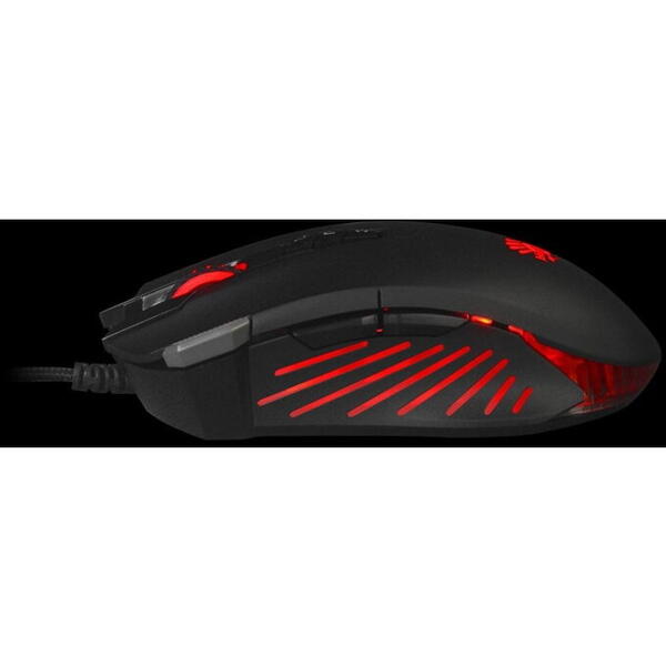 Mouse A4tech V9M Bloody, gaming, cu fir, USB, 4000 dpi, negru,