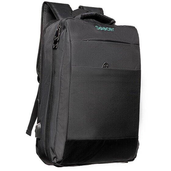 Rucsac Spacer New York 17″, negru