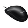 Mouse Logitech M100, optic, interfata USB, rezolutie 1000 DPI, negru