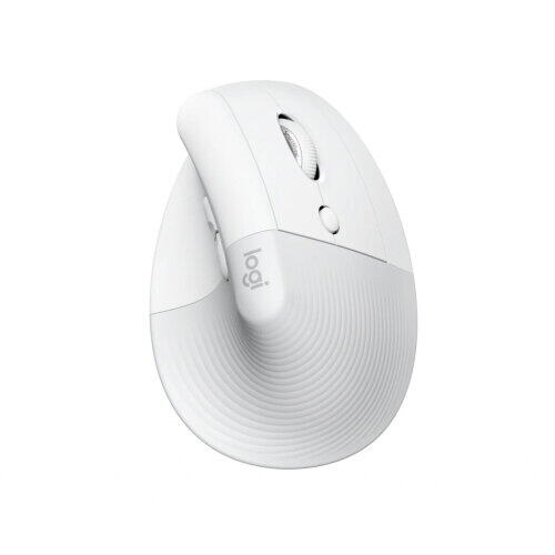 LOGITECH Lift for Mac Vertical Ergonomic Mouse - OFF-WHITE/PALE GREY - EMEA