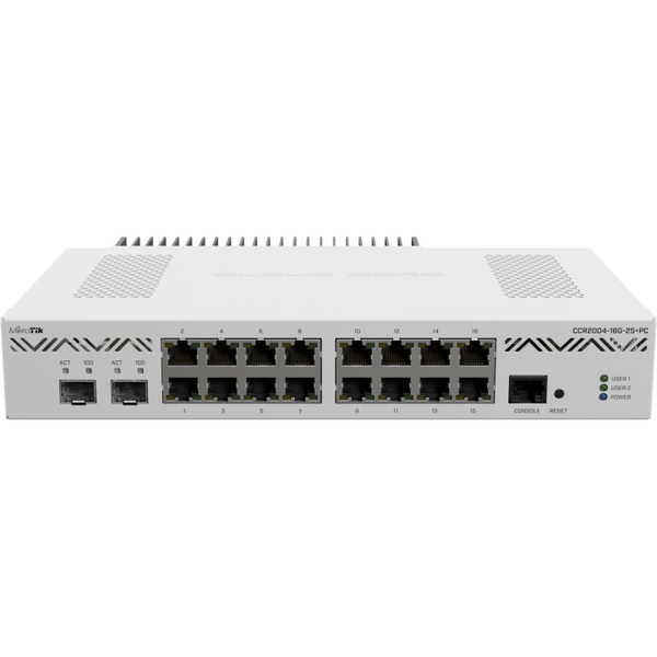 NET ROUTER 1000M 16PORT/CCR2004-16G-2S+PC MIKROTIK
