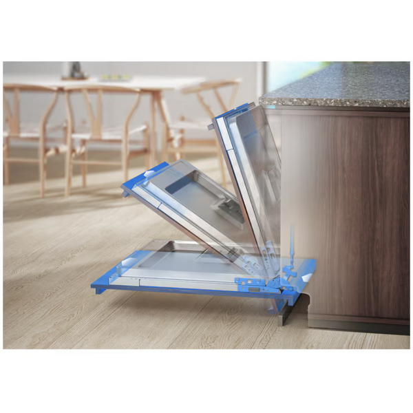 Masina de spalat vase incorporabila Electrolux EEG88520W, 14 seturi, 8 programe, MaxiFlex, AirDry, QuickSelect, WiFi, Time Beam, Afisaj digital, Clasa B, Motor inverter, 60 cm, Alb