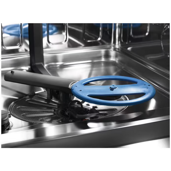 Masina de spalat vase incorporabila Electrolux EEG88520W, 14 seturi, 8 programe, MaxiFlex, AirDry, QuickSelect, WiFi, Time Beam, Afisaj digital, Clasa B, Motor inverter, 60 cm, Alb