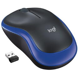 LOGITECH M185 Wireless Mouse - BLUE - EWR2