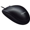 Mouse Logitech M90 USB cu fir, optic, EWR2, Gri