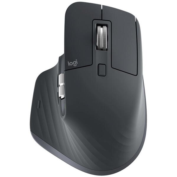 LOGITECH MX MASTER 3S PERFORM WRLS MOUSE GRAPHITE