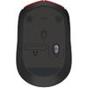 LOGITECH M171 WIRELESS MOUSE RED-K 2.4GHZ